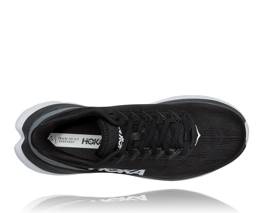 Hoka One One Tenisky Panske Čierne/Biele - Mach 4 - 03914-ZBFS